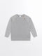 Crew Neck Long Sleeve Baby Boy Knitwear Sweater